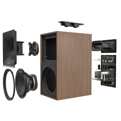 KLIPSCH THE SEVENS AKTYVIOS GARSO KOLONĖLĖS (PORA) SU HDMI ARC, BLUETOOTH PHONO, GALIA: 160 W / GALIA PIKO METU: 400W, DAŽNIŲ JUOSTA: 39HZ - 25KHZ 