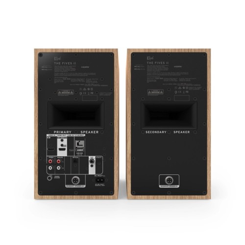 KLIPSCH THE FIVES II, AKTYVIOS GARSO KOLONĖLĖS SU 5.25'' GARSIAKALBIU, HDMI EARC, PHONO, ETHERNET 