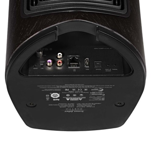 SONUS FABER DUETTO, AKTYVIOS LENTYNINĖS GARSO KOLONĖLĖS, GALIA: 350W , MAX SPL: 105 DB SPL @ 1 M, DAŽNIŲ ATKŪRIMO DIAPAZONAS: 37 HZ – 30 KHZ,  