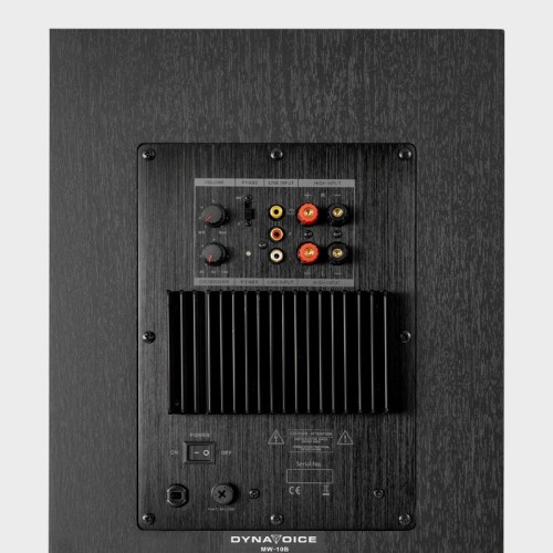 DYNAVOICE MAGIC MW-10 ŽEMŲ DAŽNIŲ KOLONĖLĖ DAŽNIŲ JUOSTA 30 - 180 HZ, GALIA RMS 180 W, GALIA MAKS. 250 W 