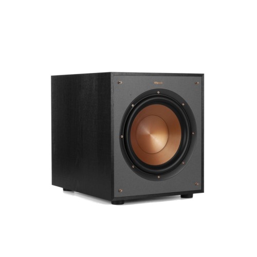 KLIPSCH REFERENCE R-100SW ŽEMŲ DAŽNIŲ KOLONĖLĖ DAŽNIŲ JUOSTA 32HZ - 120HZ +/- 3DB STIPRINTUVO GALIA 150W/300W MAX AKUSTINIS IŠĖJIMAS 112 DB 