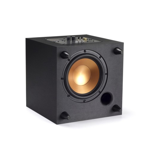 KLIPSCH R-8SW ŽEMŲ DAŽNIŲ KOLONĖLĖ REKOMENDUOJAMA STIPRINTUVO GALIA 50W / 150W, DAŽNIŲ JUOSTA 38HZ-120HZ +/-3DB 
