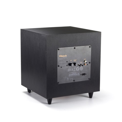 KLIPSCH R-8SW ŽEMŲ DAŽNIŲ KOLONĖLĖ REKOMENDUOJAMA STIPRINTUVO GALIA 50W / 150W, DAŽNIŲ JUOSTA 38HZ-120HZ +/-3DB 