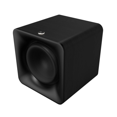 KLIPSCH FLEXUS SUB 100 10 COLIŲ BELAIDIS ŽEMŲ DAŽNIŲ GARSIAKALBIS SU BELAIDŽIO RYŠIO TECHNOLOGIJA. GALIA: 80 W RMS IR 160 W MAX. DAŽNIŲ DIAPOZONAS: 32 HZ IKI 120 HZ 