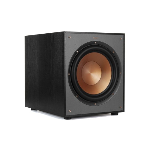 KLIPSCH REFERENCE R-120SW ŽEMŲ DAŽNIŲ KOLONĖLĖ  DAŽNIŲ JUOSTA 29HZ - 120HZ +/- 3DB MAX AKUSTINIS IŠĖJIMAS 116 DB STIPRINTUVO GALIA 200W/400W 