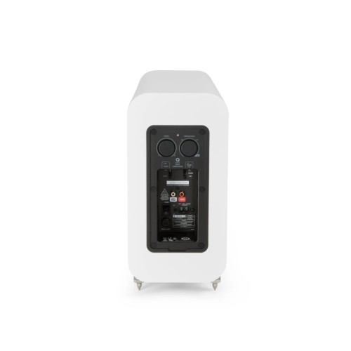 Q ACOUSTICS Q3060S SATIN – AKTYVI ŽEMŲ DAŽNIŲ KOLONĖLĖ (SUBWOOFER). GALIA: 150 W (VIDINĖ, CLASS D), DAŽNIŲ JUOSTA: 35 – 250 HZ (+3 DB, −6 DB). 