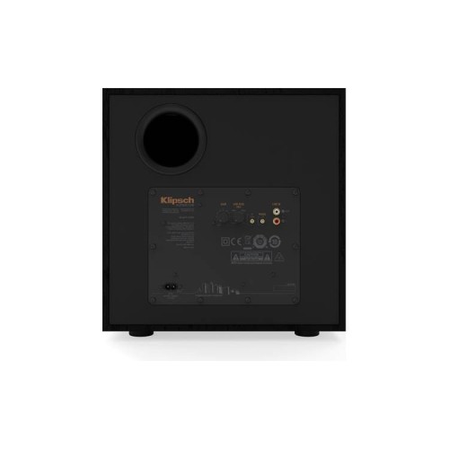 KLIPSCH R-101SW, ŽEMŲ DAŽNIŲ GARSO KOLONĖLĖ GALIA: 150W, DAŽNIŲ JUOSTA: 29.5-120 HZ, 3/4