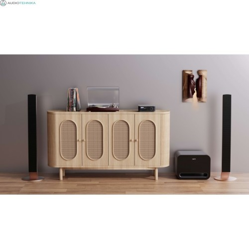 WIIM SUB PRO, ŽEMŲ DAŽNIŲ KOLONĖLĖ, GALIA: 250 W, DAŽNIŲ DIAPAZONAS: NUO 25 HZ IKI 200 HZ 