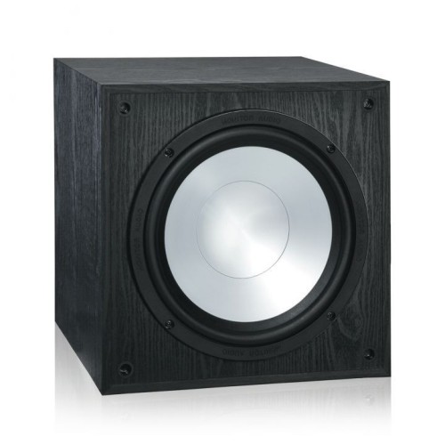 MONITOR AUDIO MRW10, MONITOR REFERENCE SERIJA, AKTYVI ŽEMŲ DAŽNIŲ KOLONĖLĖ NAMŲ KINO SISTEMAI, 25 CM DIDELĖS EIGOS GARSIAKALBIS, 100W D KLASĖS STIPRINTUVAS 