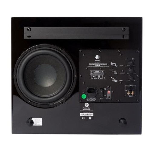 DLS FLATSUB MIDI, SIENINĖ ŽEMŲ DAŽNIŲ GARSO KOLONĖLĖ GALIA 150W, D KLASĖS GARSO STIPRINTUVAS, DAŽNIŲ JUOSTA: 25 – 200 HZ 
