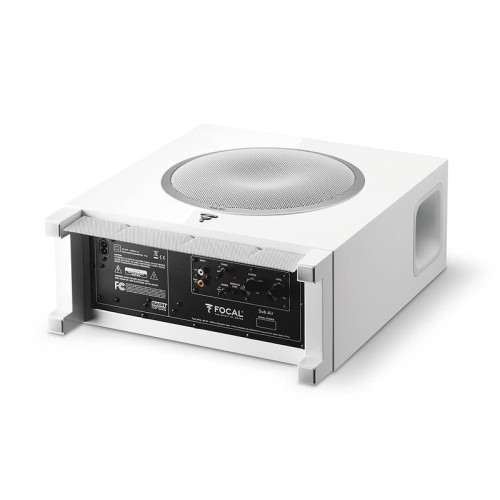 FOCAL SUB AIR, AKTYVI ŽEMŲ DAŽNIŲ KOLONĖLĖ STIPRINTUVO GALIA: 100W BASH® STIPRINTUVAS, DAŽNIŲ ATKŪRIMAS: (+OR-3DB) 42HZ - 200HZ 