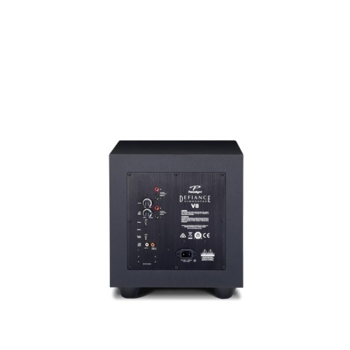 PARADIGM DEFIANCE V8, ŽEMŲ DAŽNIŲ GARSO KOLONĖLĖ GALIA: 75W (RMS), DAŽNIŲ JUOSTA: 34HZ – 200HZ, ANTHEM ROOM CORRECTION (ARC®) 