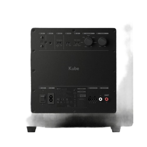 KEF KUBE 8 MIE, AKTYVI ŽEMŲ DAŽNIŲ KOLONĖLĖ. DAŽNIŲ DIAPAZONAS: 34 HZ – 140 HZ (-6 DB). RMS GALIA: 300 W MAKSIMALI GALIA: 500 W  