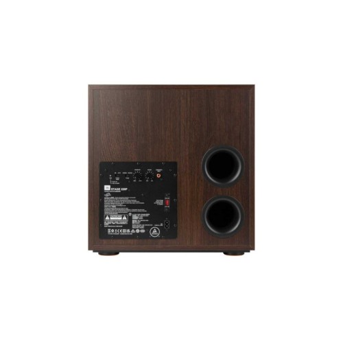 JBL STAGE 220P, ŽEMŲ DAŽNIŲ GARSO KOLONĖLĖ, DINAMINĖ GALIA: 250 W / RMS, DAŽNIŲ JUOSTA: 26HZ-150HZ ± 6DB 