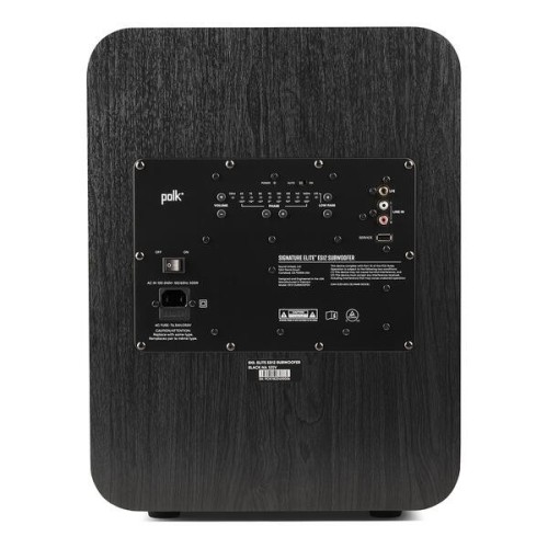 POLK AUDIO SIGNATURE ELITE ES12 SUBWOOFER, AKTYVUS ŽEMŲ DAŽNIŲ GARSIAKALBIS, GALIA: 300 W NUOLATINĖ (RMS) GALIA, 600 W PIKAS, DAŽNIŲ JUOSTA: 22HZ- 250HZ 