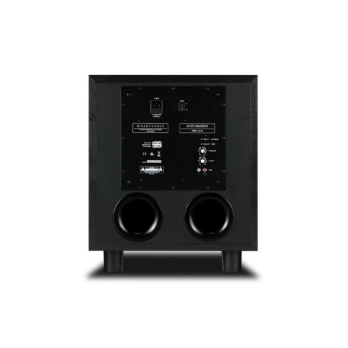WHARFEDALE SW-12 AKTYVI ŽEMŲ DAŽNIŲ KOLONĖLĖ NAMŲ KINO SISTEMAI DAŽNIŲ JUOSTA 35- 120HZ ±3DB PIKO GALIA 450W STIPRINTUVO GALIOS IŠĖJIMAS 300W  