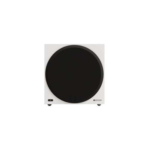 MONITOR AUDIO VESTRA W10 – MAŽIAUSIA „VESTRA“ AKTYVI ŽEMŲ DAŽNIŲ KOLONĖLĖ. STIPRINTUVO GALIA: 250 W RMS (KLASĖ D). DAŽNIŲ DIAPAZONAS: 22 HZ – 120 HZ 