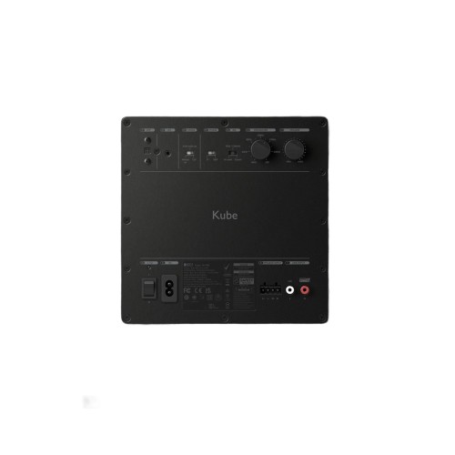 KEF KUBE 10 MIE, AKTYVI ŽEMŲ DAŽNIŲ KOLONĖLĖ. DAŽNIŲ DIAPAZONAS: 24 HZ – 140 HZ (±3 DB). RMS GALIA: 300 W MAKSIMALI GALIA: 600 W  