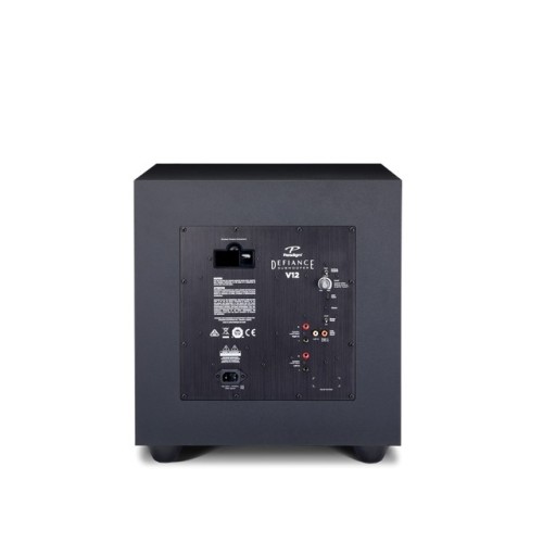 PARADIGM DEFIANCE V12, ŽEMŲ DAŽNIŲ GARSO KOLONĖLĖ GALIA: 120W (RMS), DAŽNIŲ JUOSTA: 23HZ – 200HZ, ANTHEM ROOM CORRECTION (ARC®) 