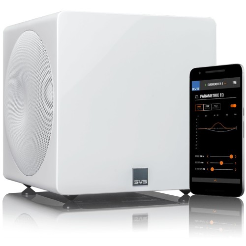 SVS 3000 MICRO SUBWOOFER, ŽEMŲ DAŽNIŲ GARSO KOLONĖLĖ ĮMONTUOTAS D-KLASĖS STIPRINTUVAS, GALIA: 2500W, DAŽNIŲ JUOSTA: 3HZ TO 240HZ +/-3DB 