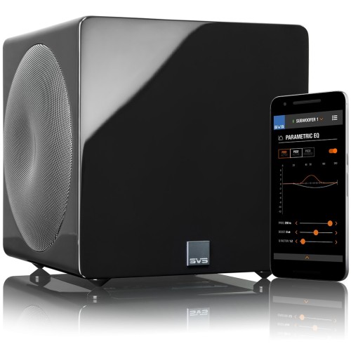 SVS 3000 MICRO SUBWOOFER, ŽEMŲ DAŽNIŲ GARSO KOLONĖLĖ ĮMONTUOTAS D-KLASĖS STIPRINTUVAS, GALIA: 2500W, DAŽNIŲ JUOSTA: 3HZ TO 240HZ +/-3DB 