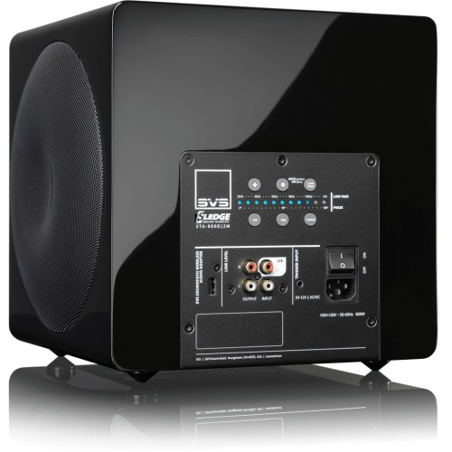 SVS 3000 MICRO SUBWOOFER, ŽEMŲ DAŽNIŲ GARSO KOLONĖLĖ ĮMONTUOTAS D-KLASĖS STIPRINTUVAS, GALIA: 2500W, DAŽNIŲ JUOSTA: 3HZ TO 240HZ +/-3DB 