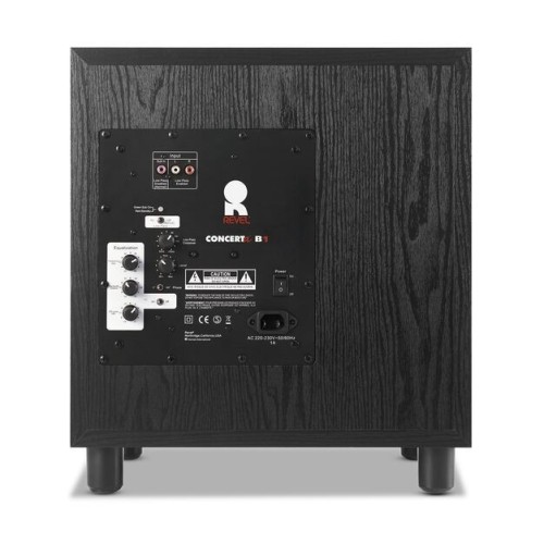 REVEL B1 ŽEMŲ DAŽNIŲ KOLONĖLĖ KRYŽMINIAI DAŽNIAI 50HZ – 150HZ, 24DB, GALIOS SUVARTOJIMAS 20VAC @ 60HZ, 3.66A 230VAC @ 50-60HZ, 2.0A - 230VAC @ 50-60HZ, 2.0A 