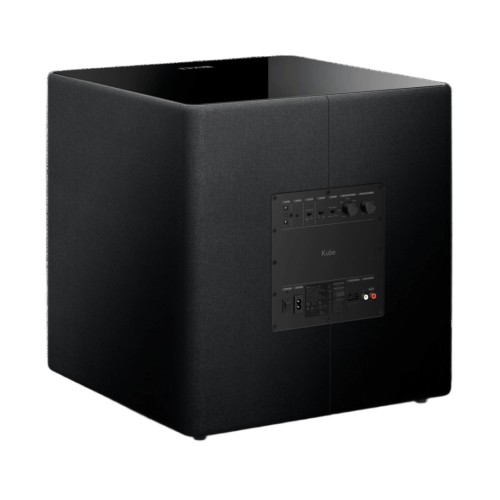 KEF KUBE 15 MIE, AKTYVI ŽEMŲ DAŽNIŲ KOLONĖLĖ. DAŽNIŲ DIAPAZONAS: 20 HZ – 140 HZ (±3 DB). RMS GALIA: 300 W MAKSIMALI GALIA: 600 W  