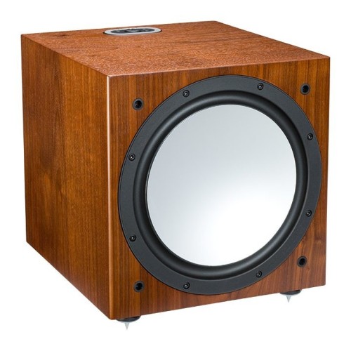 MONITOR AUDIO SILVER W-12, SILVER 6G SERIJA AKTYVI ŽEMŲ DAŽNIŲ KOLONĖLĖ NAMŲ KINO SISTEMAI 30 CM DIDELĖS EIGOS GARSIAKALBIS SU TRIGUBA PAKABA 500W D KLASĖS STIPRINTUVAS 