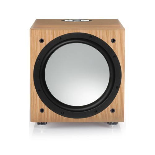MONITOR AUDIO SILVER W-12, SILVER 6G SERIJA AKTYVI ŽEMŲ DAŽNIŲ KOLONĖLĖ NAMŲ KINO SISTEMAI 30 CM DIDELĖS EIGOS GARSIAKALBIS SU TRIGUBA PAKABA 500W D KLASĖS STIPRINTUVAS 