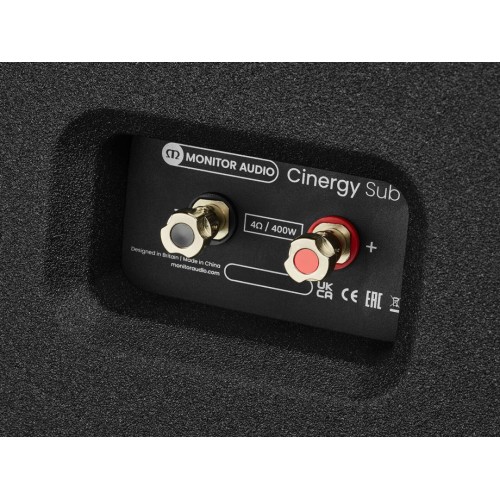 MONITOR AUDIO CINERGY SUB 15, PASYVI MONTUOJAMA GARSO KOLONĖLĖ GALIA: 1500 W, JAUTRUMAS: 86 DB, VARŽA: 4 OMAI 