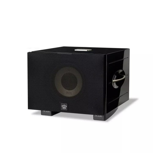 REL S/550 BOSINĖ KOLONĖLĖ, 550 W GALIA, DAŽNIŲ DIAPAZONAS IKI 24 HZ, 10″ AKTYVUS GARSIAKALBIS SU 10″ PASYVIU RADIATORIUMI 