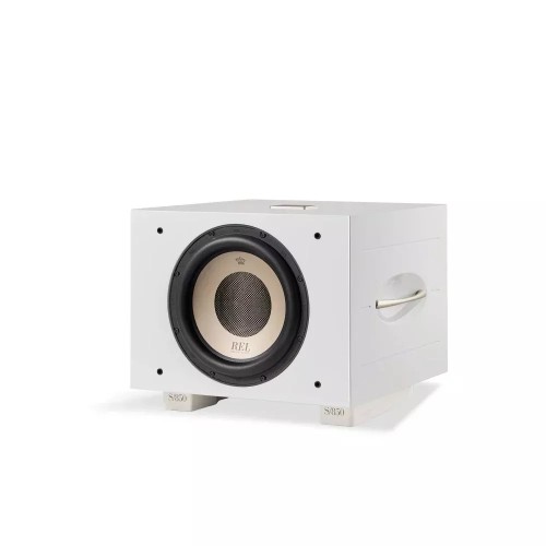 REL S/850 BOSINĖ KOLONĖLĖ, 800 W GALIA, DAŽNIŲ DIAPAZONAS IKI 19 HZ, 15″ AKTYVUS GARSIAKALBIS SU 12″ PASYVIU RADIATORIUMI 
