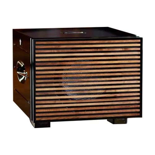 REL CARBON SPECIAL BLACK BOSINĖ KOLONĖLĖ, 1000 W GALIA, DAŽNIŲ DIAPAZONAS IKI 19 HZ, 12″ CARBON FIBRE AKTYVUS GARSIAKALBIS SU 12″ PASYVIU RADIATORIUMI 