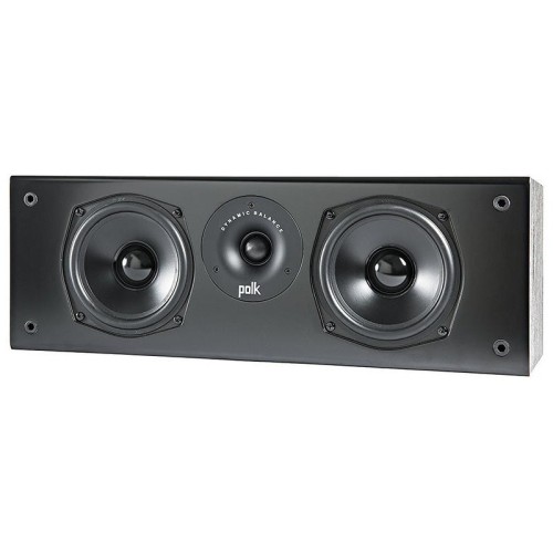 POLK AUDIO T30 CENTRINĖ KOLONĖLĖ DAŽNIŲ JUOSTA 55 HZ → 24 HZ JAUTRUMAS (1 WATT @ 1 METER): 90 DB NOMINALO VARŽA 8, 6, OHMS GALIA 100W 