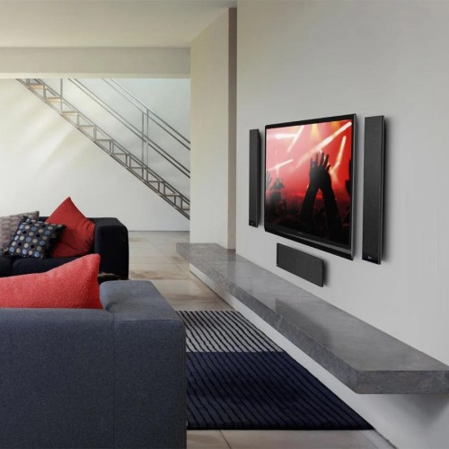 KEF T101C, CENTRINĖ KOLONĖLĖ. DAŽNIŲ DIAPAZONAS: 80 HZ – 30 KHZ, NOMINALI VARŽA: 8 Ω, REKOMENDUOJAMA STIPRINTUVO GALIA: 10 – 100 W.  