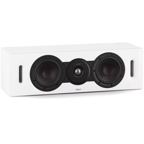 DALI SONIK CINEMA, CENTRINĖ GARSO KOLONĖLĖ, REKOMEND. STIPRINTUVO GALIA: 25 – 150 W, JAUTRUMAS: 89.5 DB (2.83 V / 1 M), DAŽNIŲ JUOSTA: 46 HZ – 26 KHZ (±3 DB)  