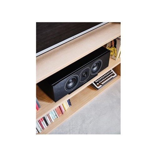 SONUS FABER LUMINA CI, CENTRINĖ GARSO KOLONĖLĖ REKOMENDUOJAMA STIPRINTUVO GALIA: 30W – 100W, JAUTRUMAS 87DB SPL (2.83V/1M), DAŽNIŲ ATKŪRIMO DIAPAZONAS: 64 HZ – 24 KHZ 