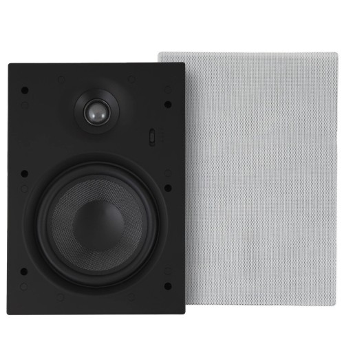 DYNAVOICE SYSTEMONE IW690 SLIM ĮMONTUOJAMOS GARSO KOLONĖLĖS Į SIENĄ KAINA UŽ 1 VNT. BALTOS 120W 