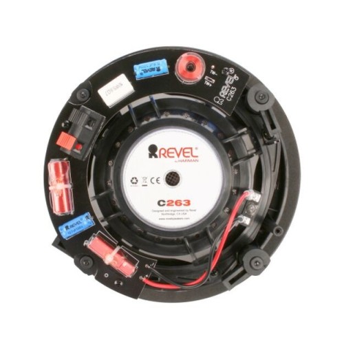 REVEL C263 Į LUBAS MONTUOJAMAS GARSIAKALBIS GALIA 10 - 100 W, ALUMINUM APVALKALAS, CAST-POLYMER RĖMAS 