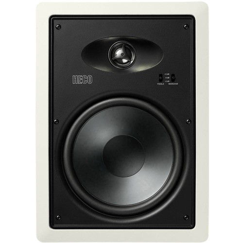 HECO INW 802 Į SIENĄ MONTUOJAMAS GARSIAKALBIS GALIA RMS/ MAX 120/200 W DAŽNIŲ JUOSTA 32 - 32 000 HZ VARŽA 4 Ω 