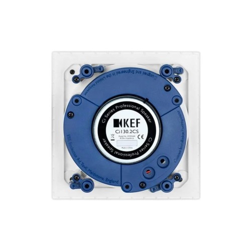 KEF CI130.2CS – INSTALIACINIS GARSIAKALBIS SU DVIGUBA SISTEMA. GALIA (RMS): 40 W, MAX: 80 W, DAŽNIŲ ATSAKAS: 70 HZ – 20 KHZ, JAUTRUMAS: 86 DB (1W @ 1M) 