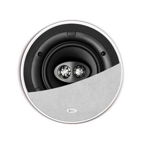 KEF CI160CRDS – LUBINIS INSTALIACINIS DVIGUBAS STEREO GARSIAKALBIS. GALIA (RMS): 10–80 W, DAŽNIŲ ATSAKAS: 50 HZ – 20 KHZ (±6 DB), JAUTRUMAS: 91 DB (2.83V/1M) 