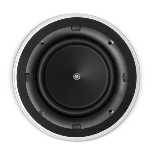 KEF CI200.2CR – LUBINIS INSTALIACINIS GARSIAKALBIS. GALIA (RMS): 10–125 W, DAŽNIŲ ATSAKAS: 45 HZ – 20 KHZ (+/-6 DB), JAUTRUMAS: 90 DB (2.83V/1M) 