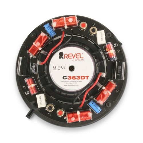 REVEL C363DT DVIGUBO TWEETERIO Į LUBAS MONTUOJAMAS GARSIAKALBIS, REKOMEND. STIPRINTUVO GALIA 10 - 120 W, POLIMERINIS RĖMAS 