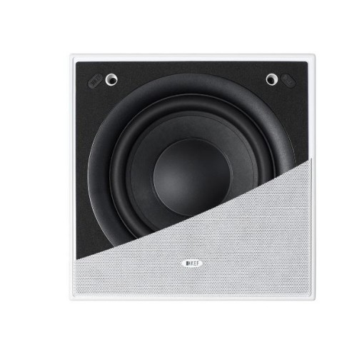 KEF CI200QSB GARSIAKALBIS DAŽNIŲ JUOSTA 18HZ-140HZ - ACTIVE MODE (KASA500) JAUTRUMAS 85DB - PASSIVE MODE (CROSSOVER 