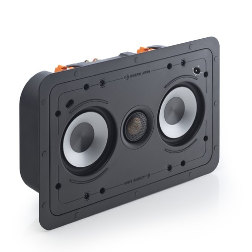 MONITOR AUDIO CP-WT140LCR, CONTROLLED PERFORMANCE SERIJA, DVIEJŲ JUOSTŲ 88 DB/W/M JAUTRUMO 6Ω Į SIENĄ MONTUOJAMA KOLONĖLĖ 