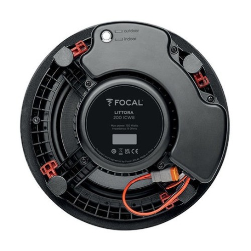 FOCAL 200 ICW 6, ĮMONTUOJAMAS GARSIAKALBIS REKOMEND. STIPRINTUVO GALIA: 50 – 180 W, JAUTRUMAS: (2.83V/1M): 91 DB 