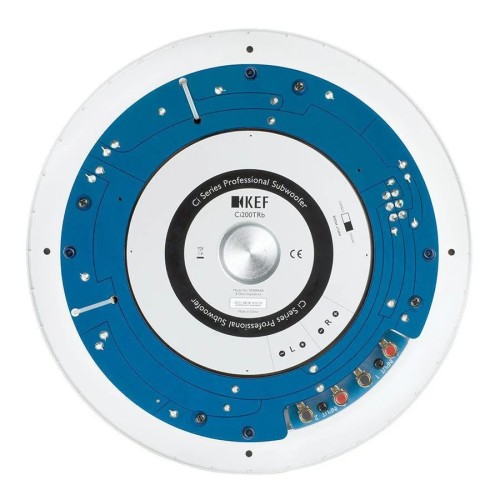 ​KEF CI200TRB – LUBINIS/SIENINIS INSTALIACINIS ŽEMŲ DAŽNIŲ GARSIAKALBIS. NOMINALI VARŽA: 2 X 8 Ω (STEREO REŽIMAS) / 16 Ω (MONO REŽIMAS).  JAUTRUMAS: 87 DB (2,83 V/1 M)​​. REKOMENDUOJAMA STIPRINTUVAS: KEF KASA500 