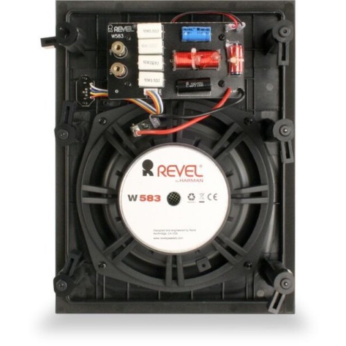 REVEL W583 Į SIENĄ MONTUOJAMAS GARSIAKALBIS REKOMENDUOJAMA STIPRINTUVO GALIA 10 - 135 W 